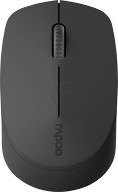 Rapoo M100  myš, přenos bezdrátový, Bluetooth®, 3 tlačítko, 1300 dpi, černá