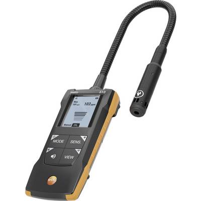 Ruční digitální manometr Testo 513 s flexibilní sondou a LCD displejem zobrazujícím 103 ppm.