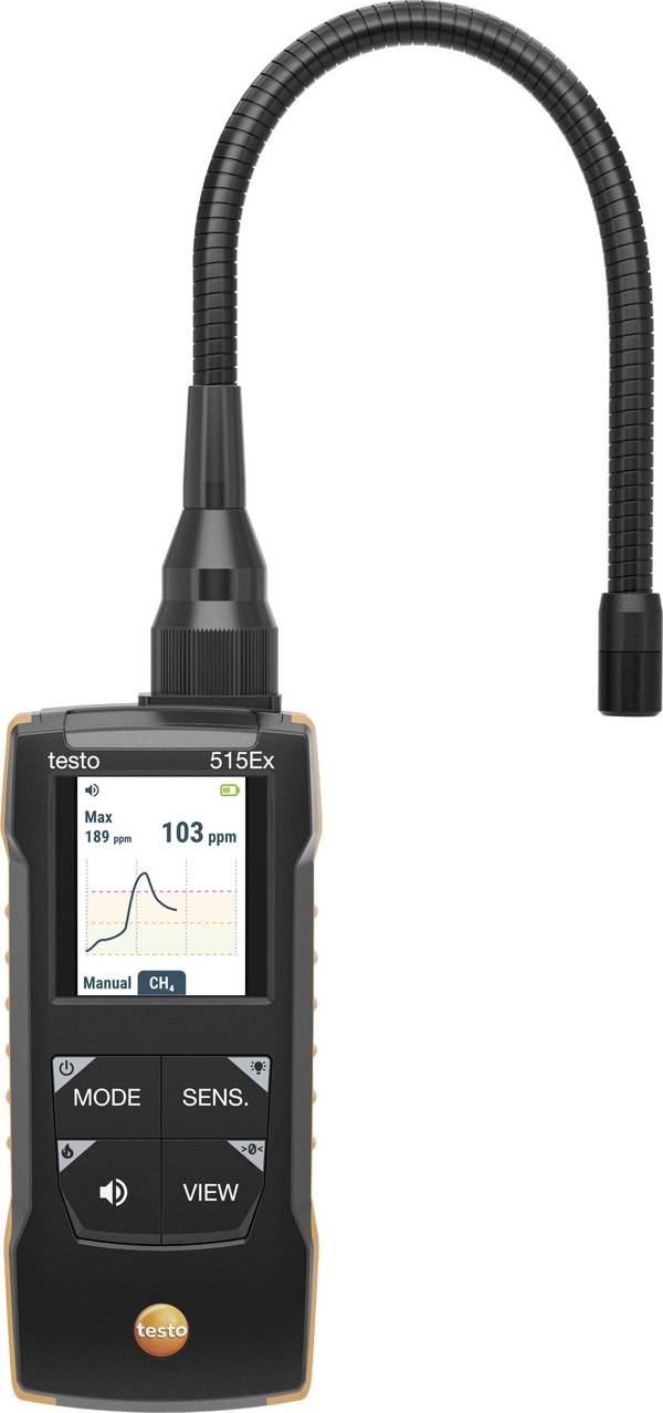 testo 515 Ex -Kombi detektor netěsností, Chladicí médium, 0563 2515