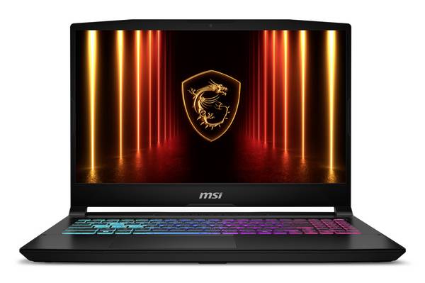 MSI herní notebook   39.6 cm (15.6 palec) Full HD Intel® Core™ i7 i7-14650HX 8 GB RAM  512 GB SSD německá, QWERTZ Intel Intel® UHD Graphics  NVIDIA GeForce RTX 5060  GDDR7 černá  KATANA 15 HX B14WFK-487