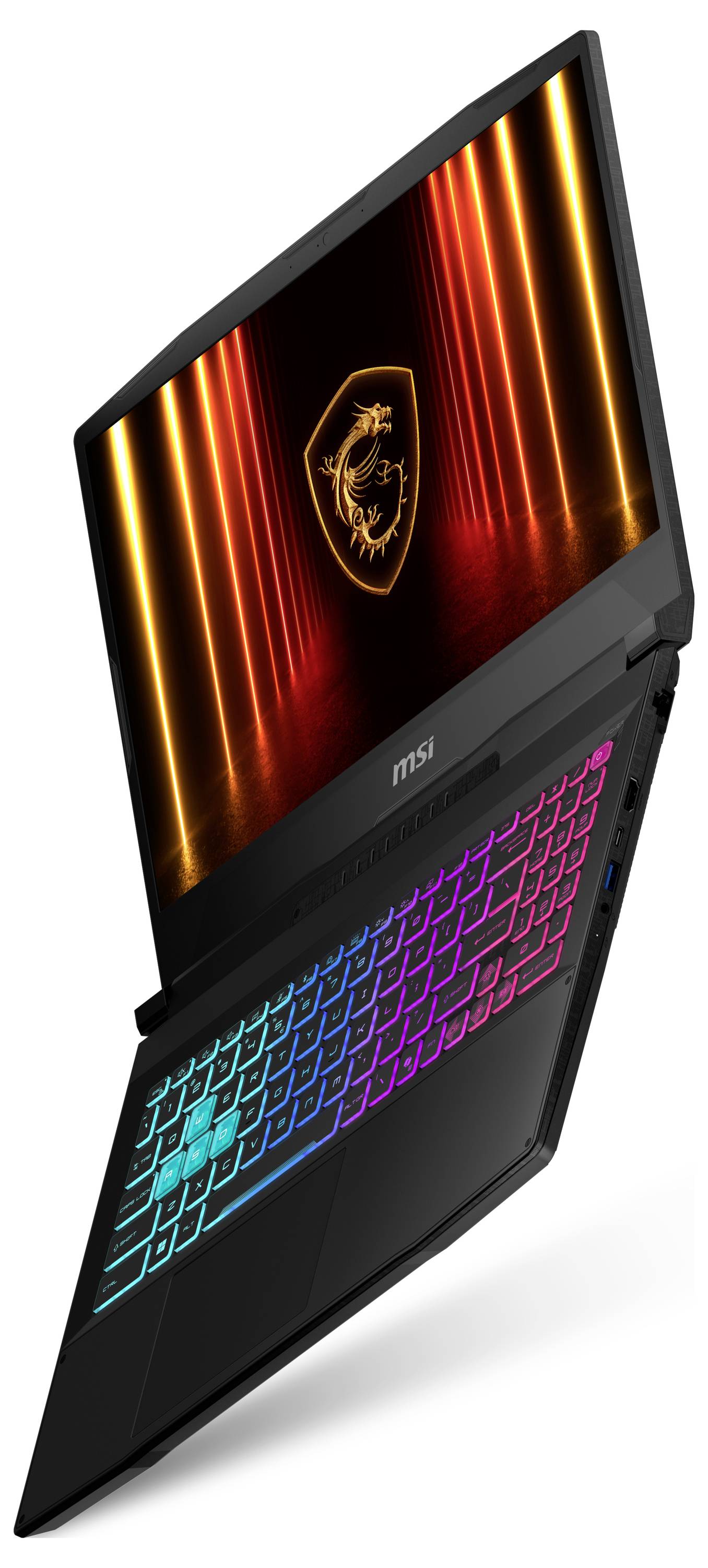 MSI herní notebook 39.6 cm (15.6 palec) Full HD Intel® Core™ i7 i7-14650HX 8 GB RAM 512 GB SSD německá, QWERTZ Intel Int-6
