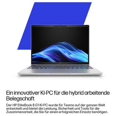 HP notebook 40.6 cm (16 palec) WUXGA 225U 16 GB RAM 1 TB SSD německá, QWERTZ Intel Intel Arc Graphics stříbrná DL5W9ET-3