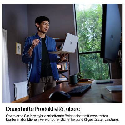 HP notebook 40.6 cm (16 palec) WUXGA 225U 16 GB RAM 1 TB SSD německá, QWERTZ Intel Intel Arc Graphics stříbrná DL5W9ET-5