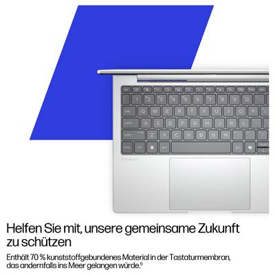 HP notebook 40.6 cm (16 palec) WUXGA 225U 16 GB RAM 1 TB SSD německá, QWERTZ Intel Intel Arc Graphics stříbrná DL5W9ET-6