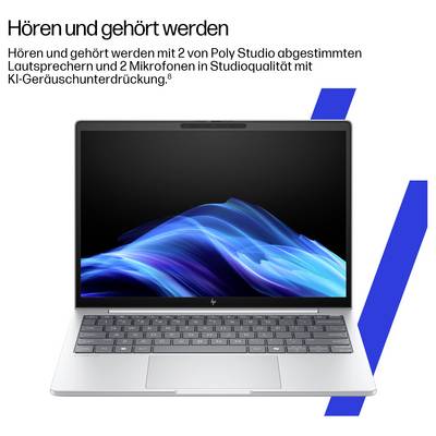HP notebook 40.6 cm (16 palec) WUXGA 225U 16 GB RAM 1 TB SSD německá, QWERTZ Intel Intel Arc Graphics stříbrná DL5W9ET-8