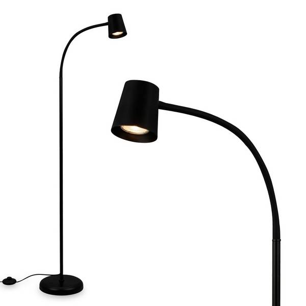 Briloner SKRIVA 1476015 stojací lampa  GU10 9 W  černá