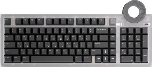 Lenovo Yoga Creative Keyboard USB klávesnice US anglická, QWERTY bouřkově šedá  integrovaný scrollpad, USB hub