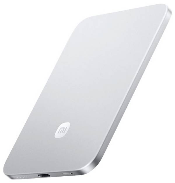Xiaomi BHR08Z2GL powerbanka Li-Ion, 5000 mAh, Dodávka energie, Rychlé nabíjení, stříbrná (Ice Colour), Indikátor stavu