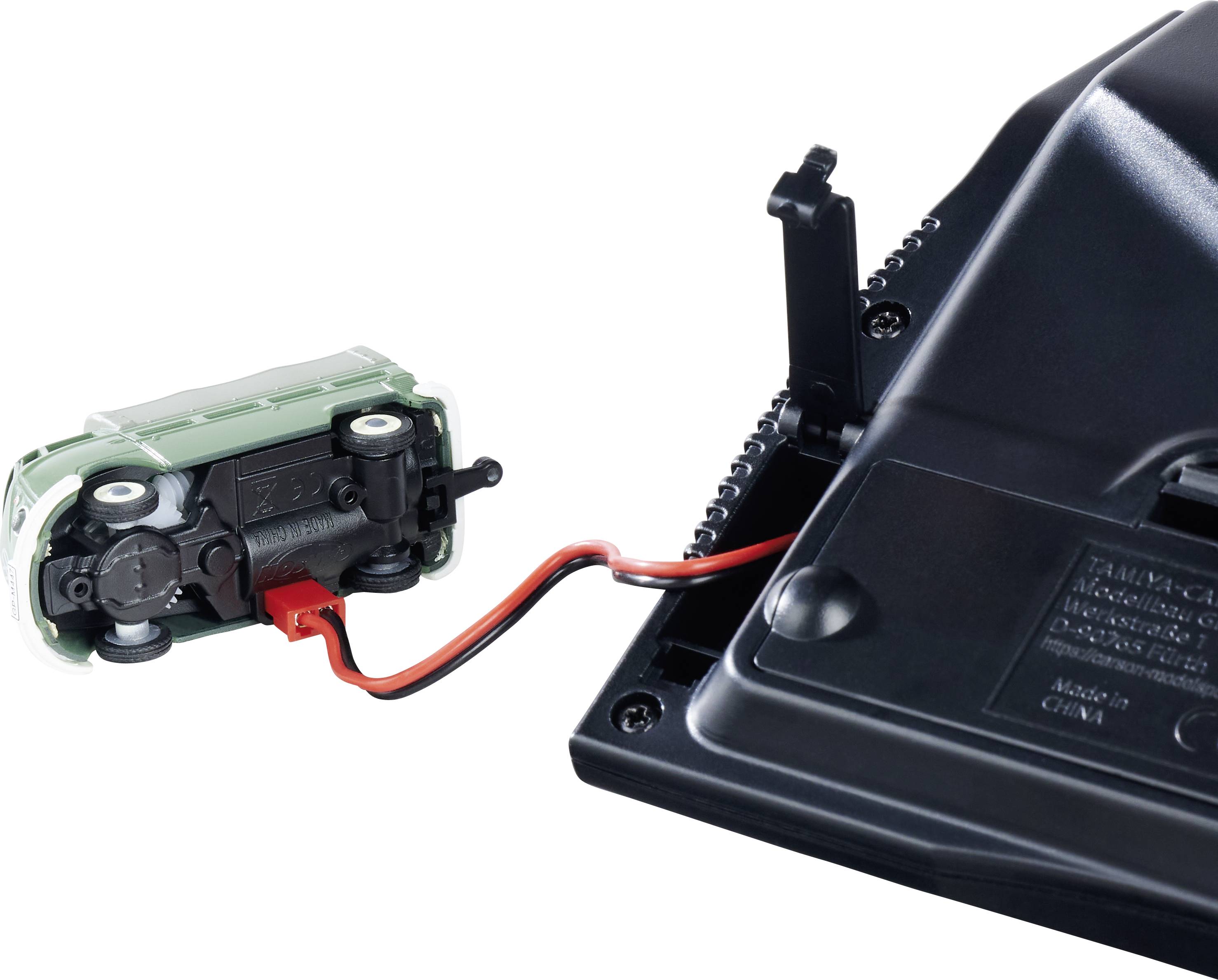 Carson Modellsport 500504179 1:87 RC model auta elektrický silniční model zadní 2WD (4x2) vč. akumulátorů, nabíječky a b-2