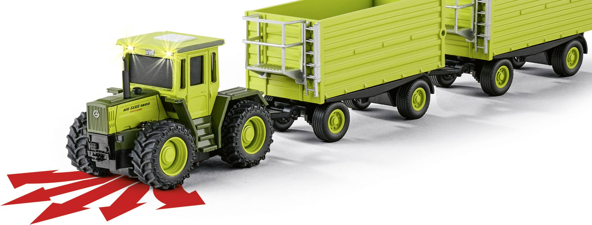 Carson Modellsport 500504174 1:87 RC model auta elektrický zemědělské vozidlo zadní 2WD (4x2) vč. akumulátorů, nabíječky-7
