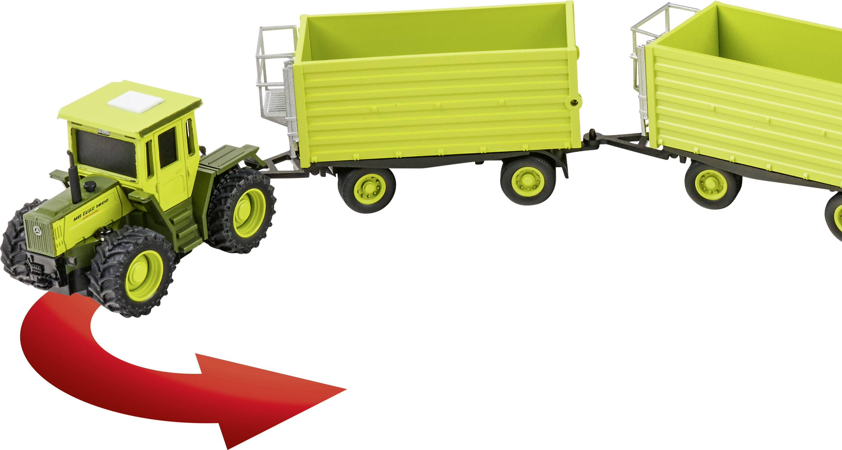 Carson Modellsport 500504173 1:87 RC model auta elektrický zemědělské vozidlo zadní 2WD (4x2) vč. akumulátorů, nabíječky-2