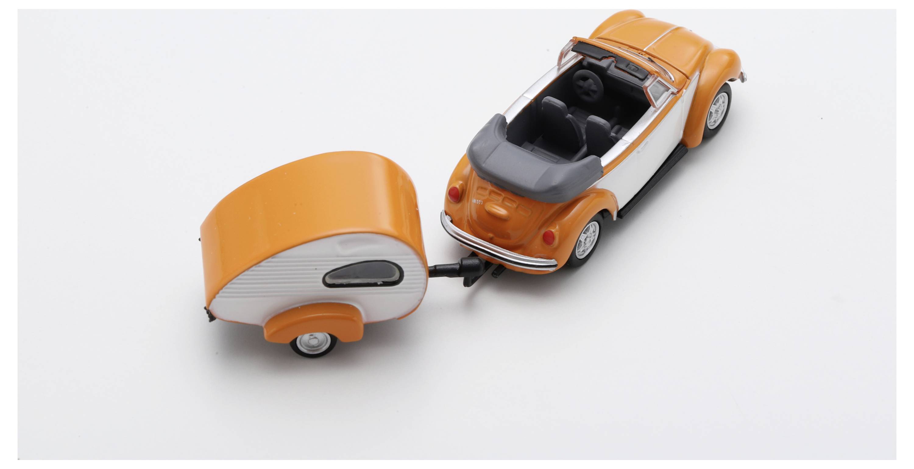 Schuco 451870010 H0 model osobního automobilu Volkswagen (VW) Beetle Cabriolet-5