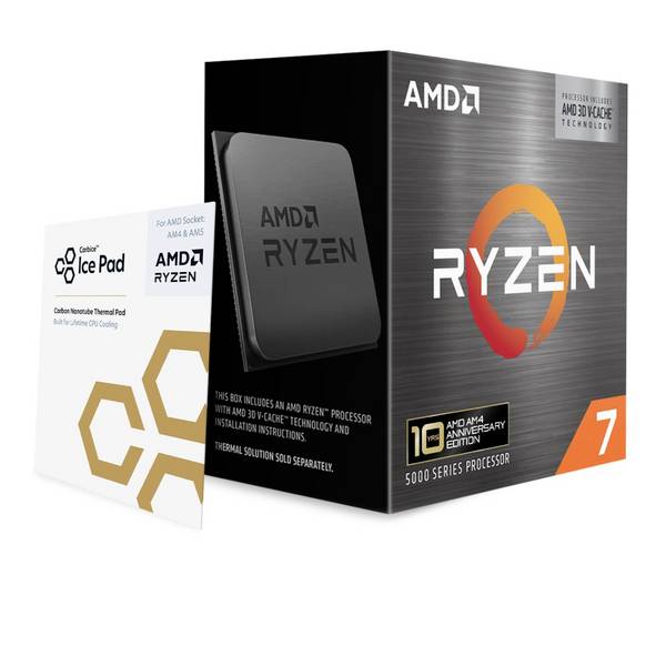AMD Ryzen 7 5800X3D 8 x 3.4 GHz  Procesor (CPU) v boxu Socket (PC): AMD AM4 105 W