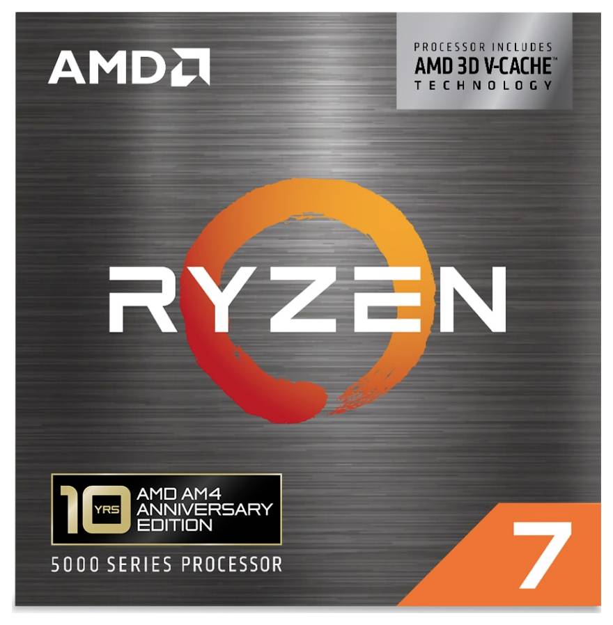 AMD Ryzen 7 5800X3D 8 x 3.4 GHz Procesor (CPU) v boxu Socket (PC): AMD AM4 105 W-2