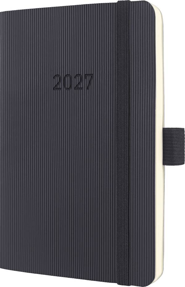 <br>  Sigel<br>  C2723<br>  týdenní kalendář<br>  Conceptum 2027 Softcover<br>  DIN A6<br>  černá<br>  176 Seiten<br>  1 ks<br>