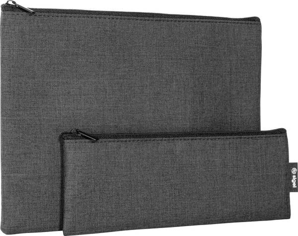 Sigel Brašna na příslušenství Organizer Set | 25 x 18 x 1 cm | 22 x 18 x 1 cm  tmavě šedá