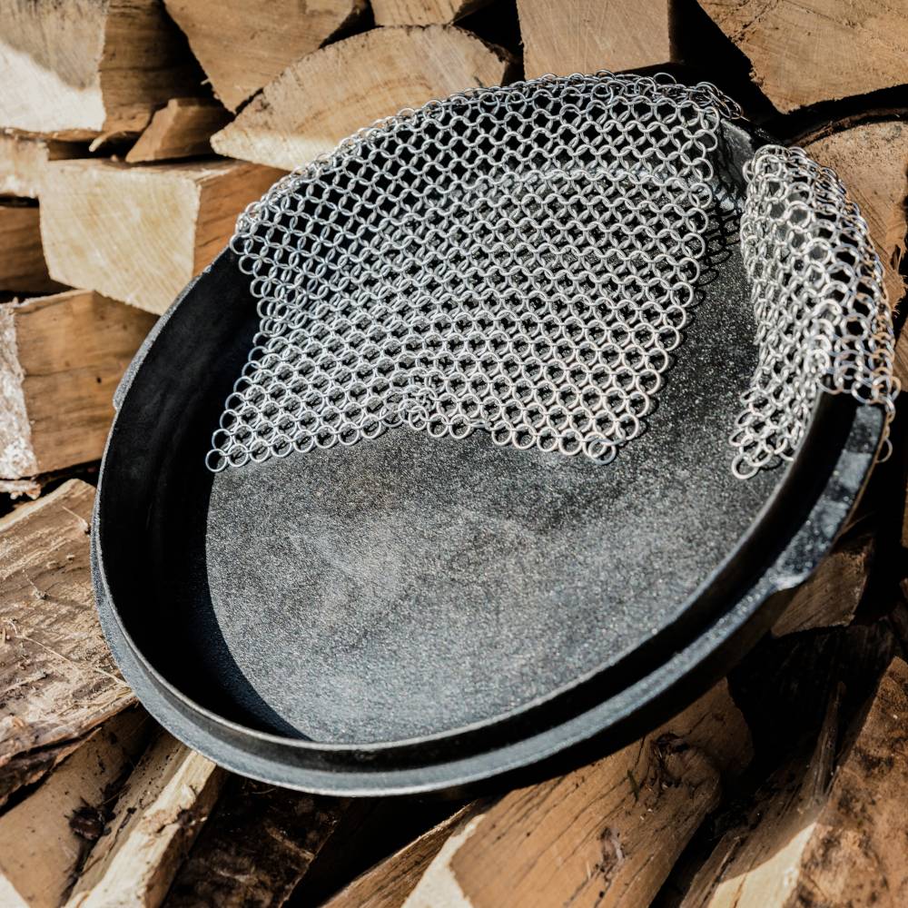 Petromax Ringreiniger XL für Guss- und Schmiedeeisen čisticí kartáč nerezová ocel nerezová ocel SCRUB-XL-5