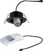 Paulmann 92413 LED vestavné svítidlo, LED, 5 W, 8 W, černá (matná)