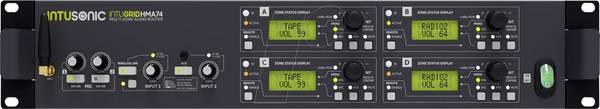 Intusonic HMA74 ELA zesilovač 14 W  4zónový