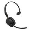 Jabra Evolve3 65 Mono, LINK 390a, UC Headset otevřená (On Ear) Bluetooth®, Bez kabelu černá