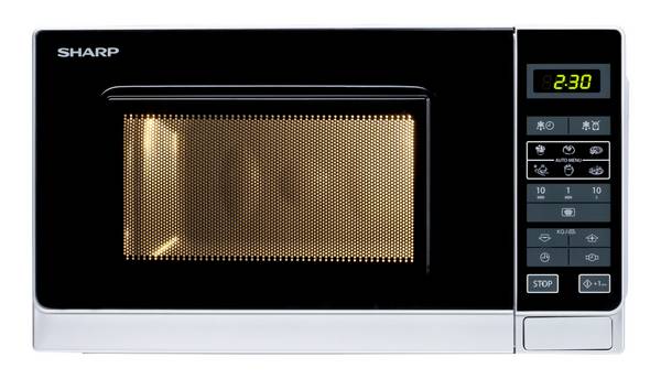 Sharp R242INW mikrovlnná trouba stříbrná 800 W
