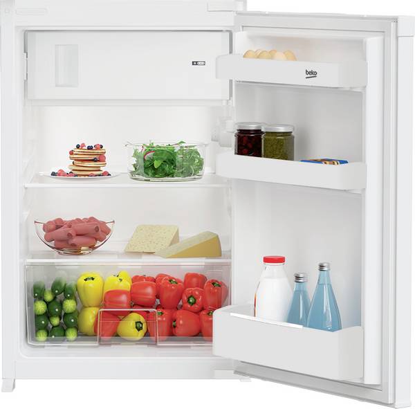 BEKO Hausgeräte B1754FN chladnička Energetická třída (EEK2021): E (A - G) 110 l vestavný spotřebič bílá