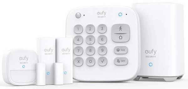 eufy Home Alarm Kit T8990321 sada bezdrátového zabezpečovacího systému, sada bezdrátového alarmu