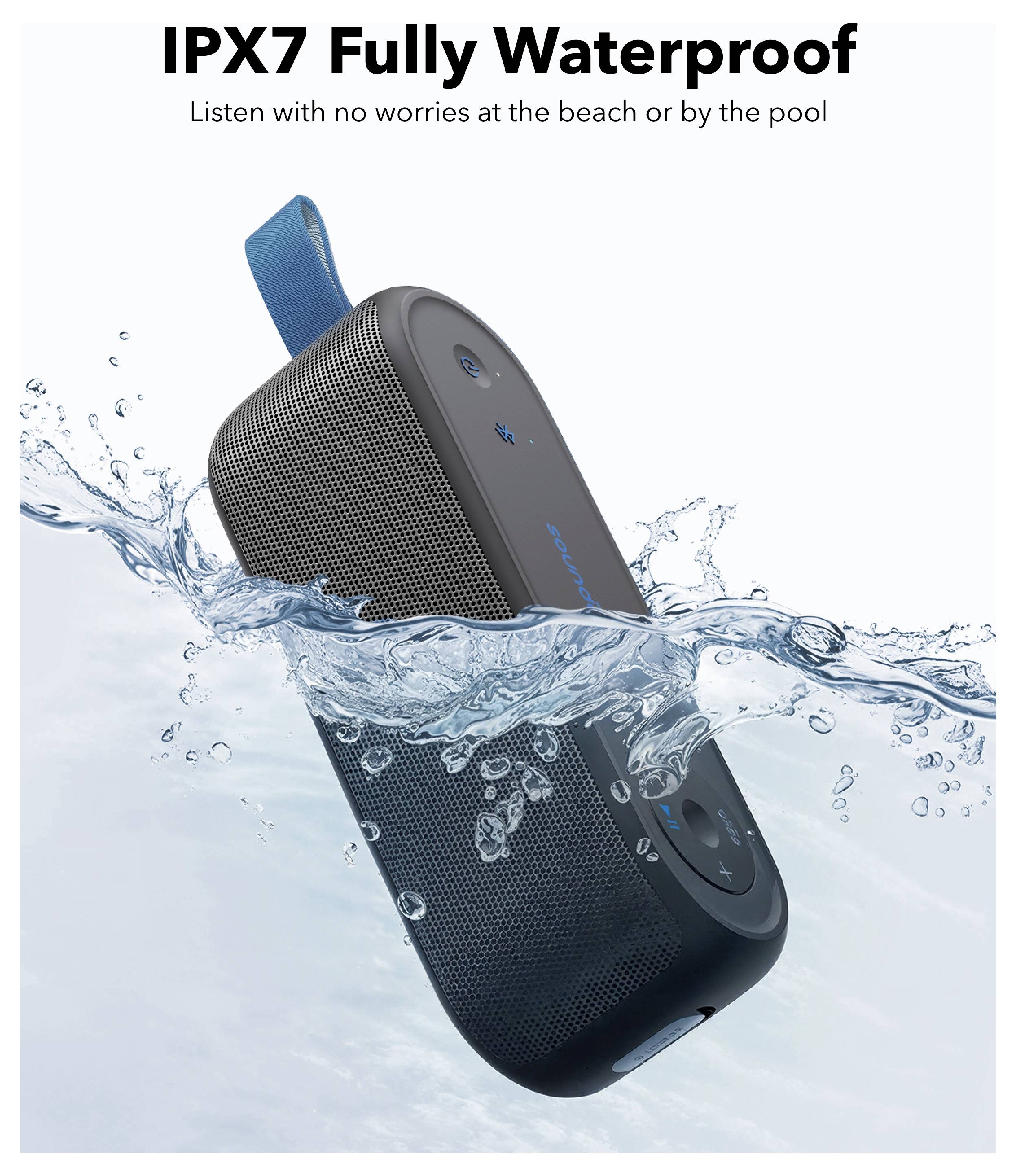 Anker Soundcore Select 3 Bluetooth® reproduktor USB, přenosné, prachotěsný, odolná vůči stříkající vodě vícebarevná-5