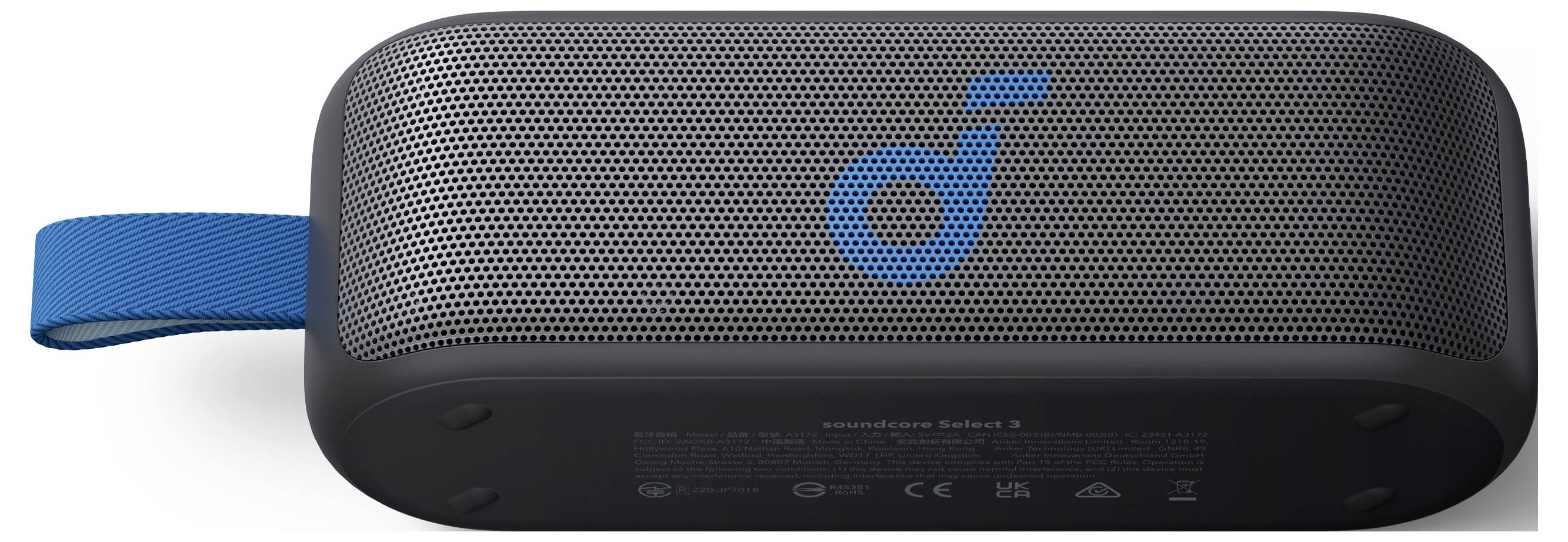 Anker Soundcore Select 3 Bluetooth® reproduktor USB, přenosné, prachotěsný, odolná vůči stříkající vodě vícebarevná-10