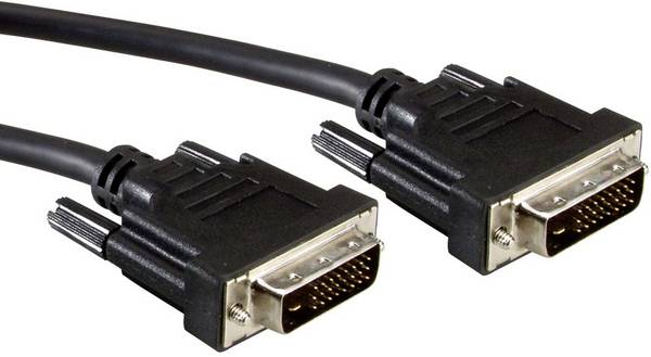 Secomp DVI kabel USB-C ® zástrčka 5 m černá S3643 zablokovatelný DVI kabel