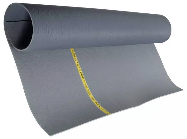 DEHN  Antistatická (ESD) podložka šedá (d x š) 2000 mm x 1000 mm