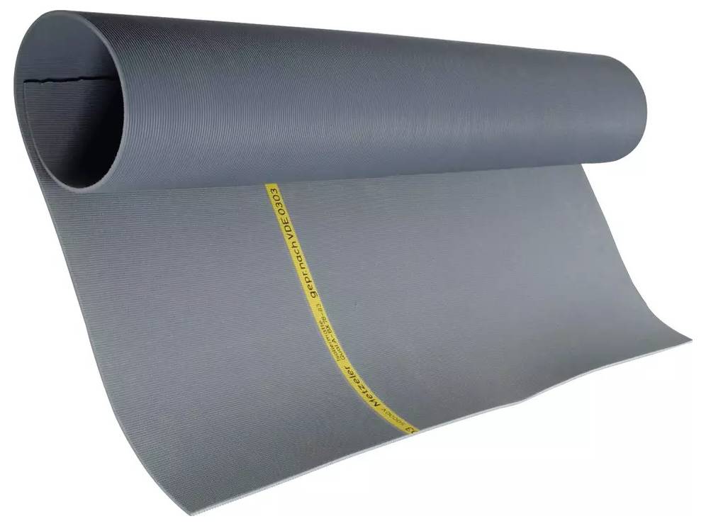 DEHN Antistatická (ESD) podložka šedá (d x š) 8000 mm x 1000 mm-0