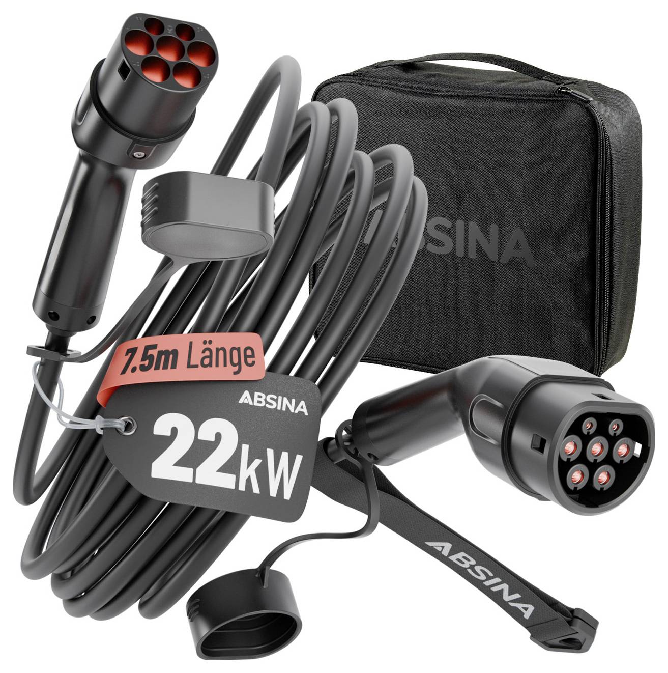 Absina 301403 nabíjecí kabel pro emobility 7.5 m-1