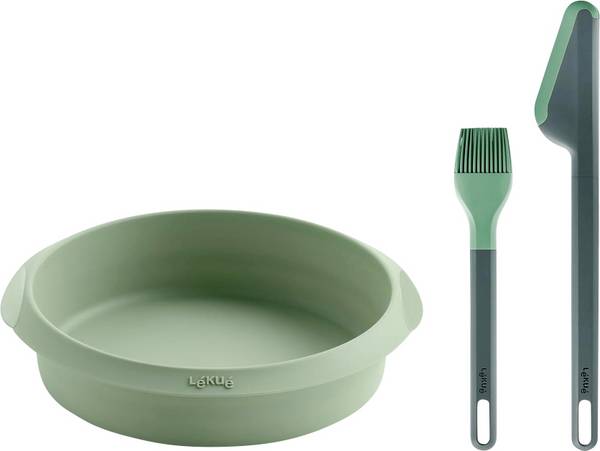 Lékué Příslušenství pro vaření pomocí horkovzdušných fritéz bez BPA zelená