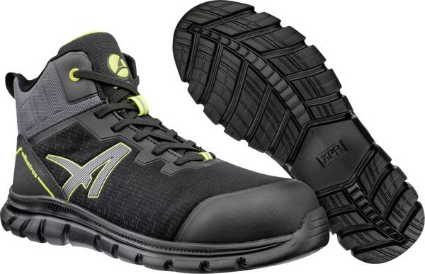 Albatros HELIUM BLK/YELLOW MID S3S SR 637280263000044  pracovní obuv S3S, velikost (EU) 44, černožlutá, 1 pár
