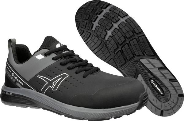 Albatros VIGOR 2 IMPULSE BLACK LOW S3S ESD FO HRO SR 646400800000043  bezpečnostní obuv S3S, velikost (EU) 43, šedá, 1 pár
