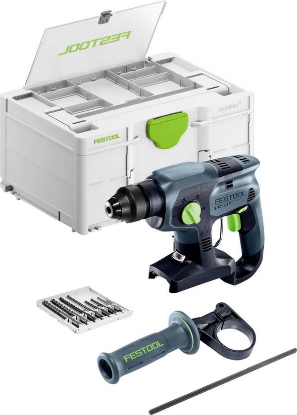 Festool KHC-S 18-Basic-Set SDS plus-aku kombinované kladivo 18 V