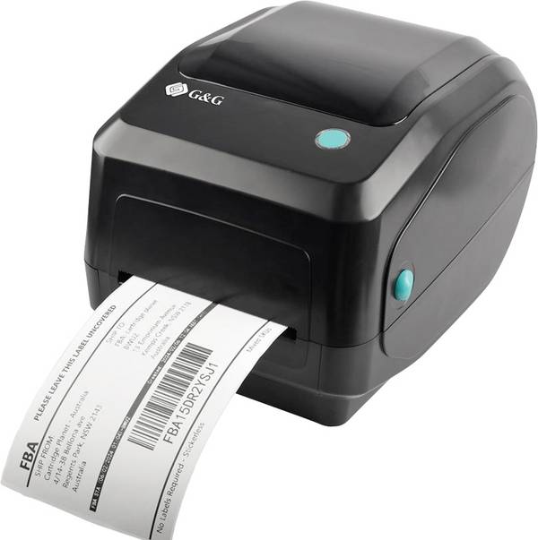 G&G GG-TD430 tiskárna štítků  termotransferová  Šířka etikety (max.): 108 mm Wi-Fi