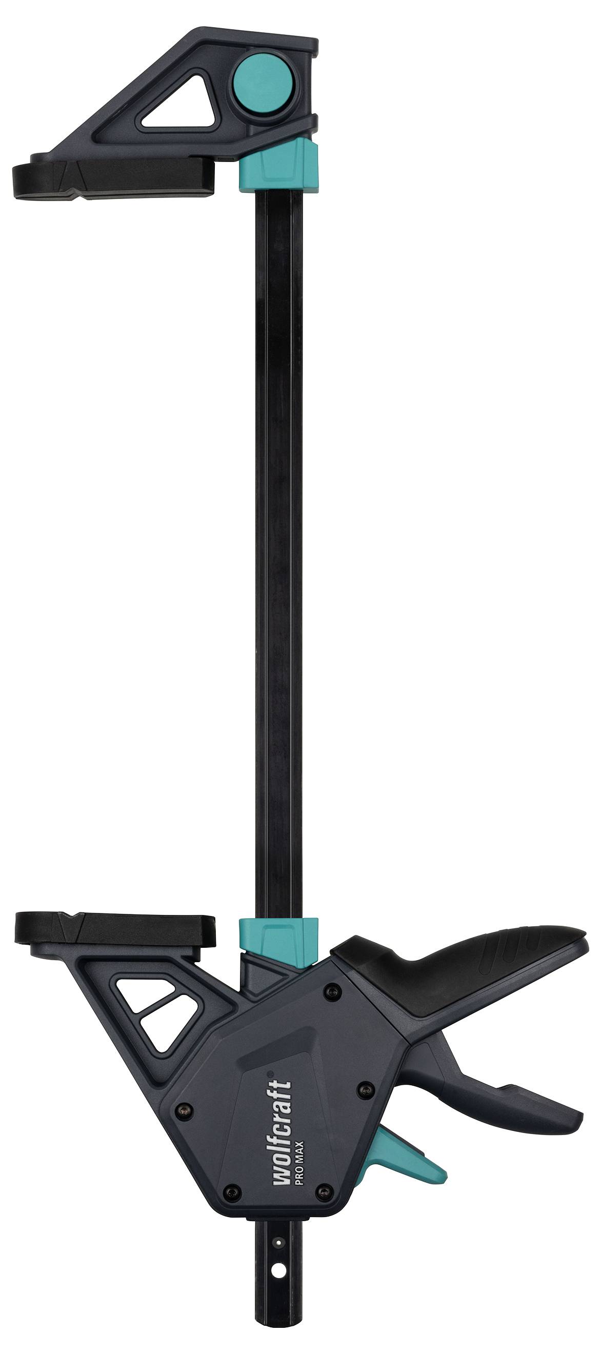 Wolfcraft 3071000 jednoruční svorka Rozpětí (max.):300 mm Vnější délka: 540 mm Délka vyložení:110 mm-1