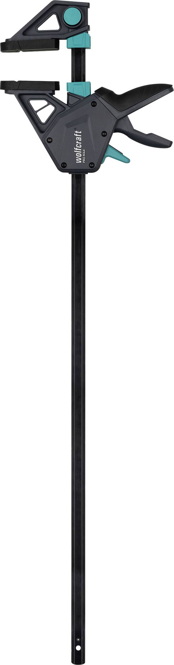 Wolfcraft 3073000 jednoruční svorka Rozpětí (max.):700 mm Vnější délka: 946 mm Délka vyložení:110 mm