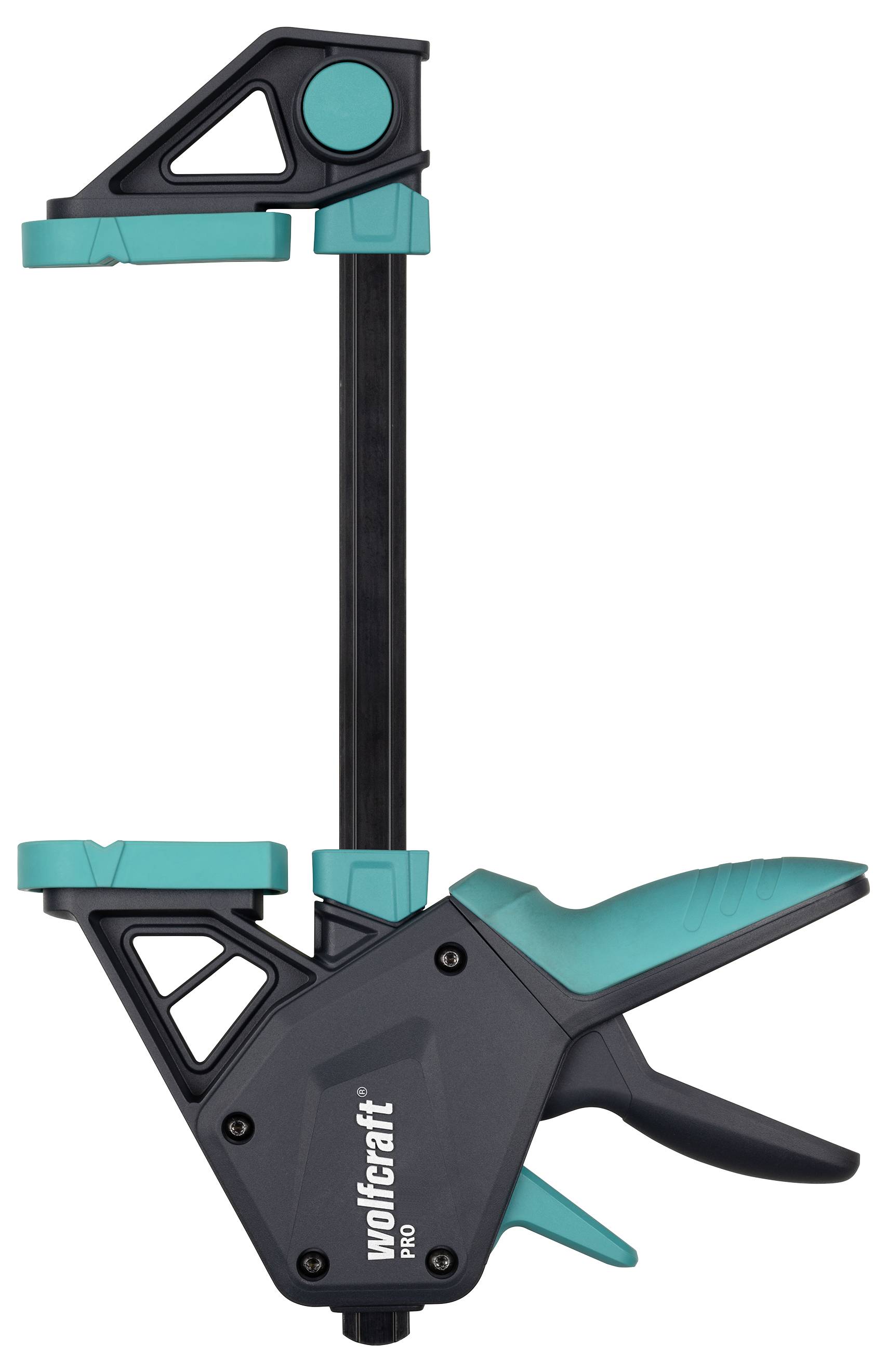 Wolfcraft 3090000 jednoruční svorka Rozpětí (max.):150 mm Vnější délka: 354 mm Délka vyložení:85 mm-1