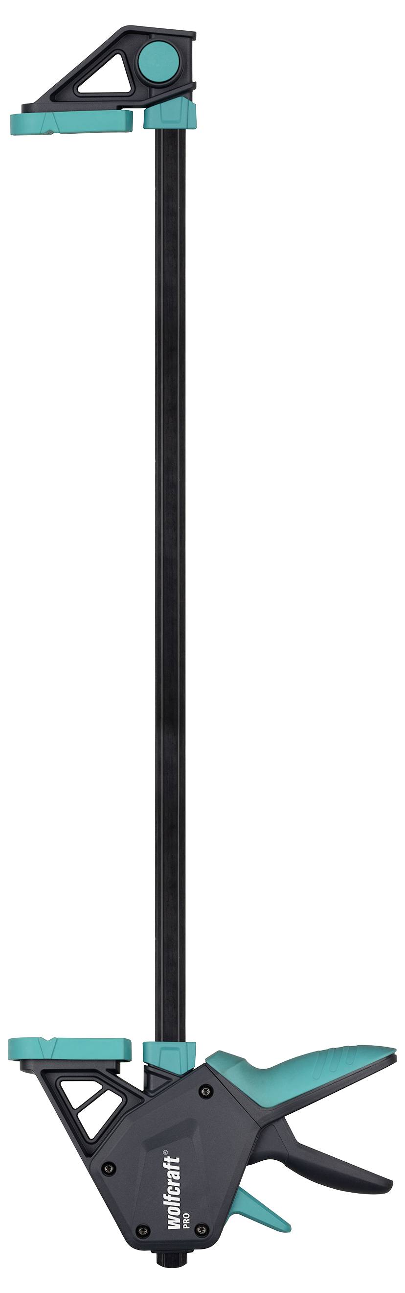 Wolfcraft 3092000 jednoruční svorka Rozpětí (max.):450 mm Vnější délka: 659 mm Délka vyložení:85 mm-1