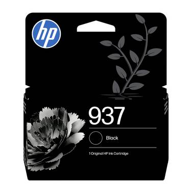 HP Ink 937 originál Single černá 4S6W5NE