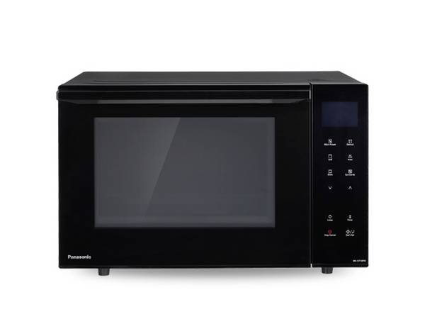 Panasonic NN-DF38PBEPG mikrovlnná trouba černá 1000 W funkce grilování, Digitální časovač, funkce časovače, LCD displej, bez otočného talíře