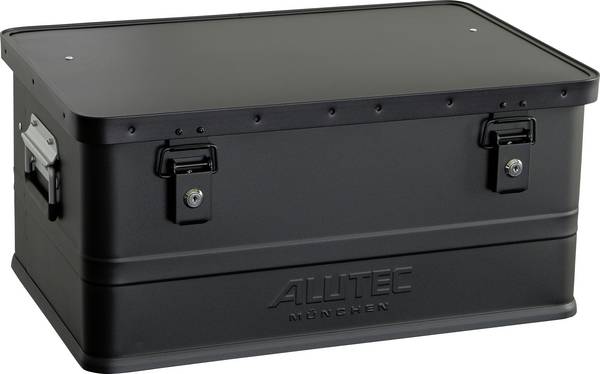Alutec CLASSIC 11048Black transportní  kufr hliník (d x š x v) 575 x 385 x 270 mm