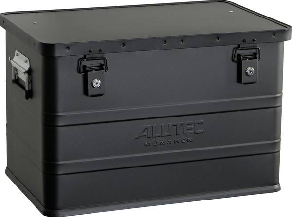 Alutec CLASSIC 11068Black transportní  kufr hliník (d x š x v) 575 x 385 x 375 mm