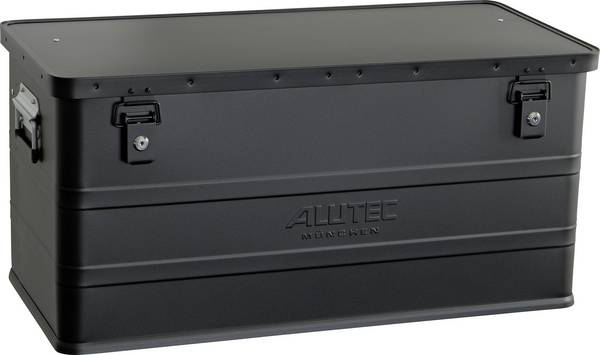 Alutec CLASSIC 11093Black transportní  kufr hliník (d x š x v) 775 x 385 x 375 mm