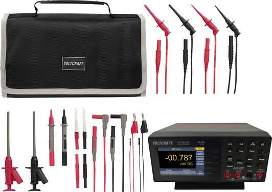 VOLTCRAFT VC-655 stolní multimetr s MLSET-120 měřicími kabely