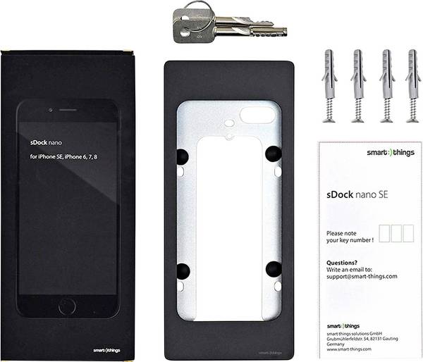 Smart Things   stojanová nabíječka na mobil černá Vhodné pro mobil: iPhone 17e/16e,16, iPhone 15/15 Pro, iPhone 14/14 Pro, iPhone 13/13 Pro, iPhone 12/12 Pro