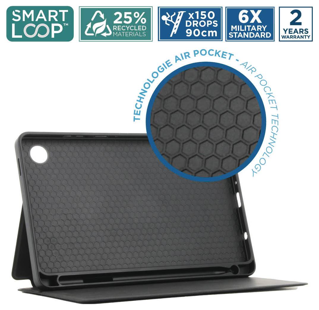 Mobilis ELEMENT Case obal na tablet Samsung Galaxy Tab A11+, Galaxy Tab A9+ Pouzdro typu kniha černá-8